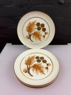 4 x Denby Cotswold Dinner Plates 25 cm Wide 4 Sets Available
