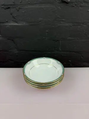 4 x Noritake Glenabbey P586 Cereal Bowls 16 cm Wide 2 Sets Available