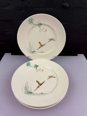 5 x Royal Doulton The Coppice D5803 Dinner Plates 10.5" Wide Set