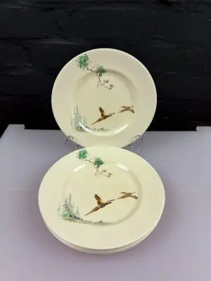 5 x Royal Doulton The Coppice D5803 Salad Plates 22 cm 8.75" Wide Set