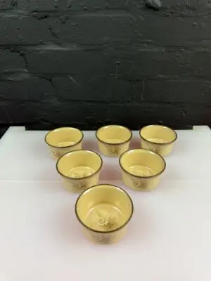 6 x Denby Memories / Images Ramekin Dishes 3.5" Wide x 1.75" High Set