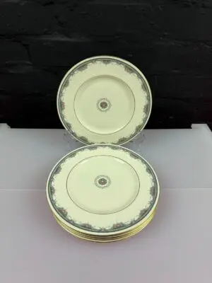 6 x Royal Doulton Albany H5121 Salad Plates 8" Wide Set