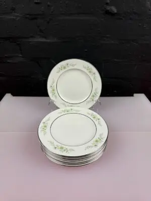 8 x Wedgwood Westbury Large Side / Tea Plates 7" Wide Set
