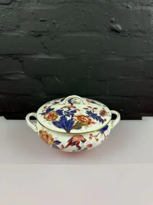 Coalport Hong Kong Covered Vegetable Serving Dish / Tureen / Bowl RARE