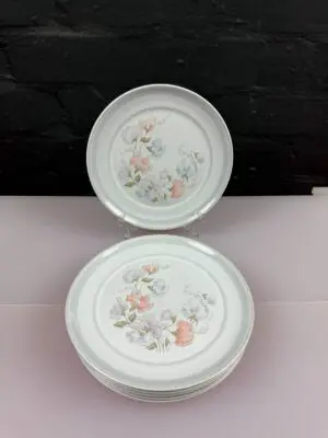 Denby Dauphine / Encore Tea / Side Plates 17 cm Wide Set of 6