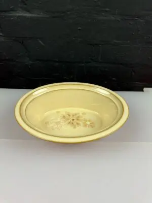 Denby Sandalwood / Maplewood Oval Pie Vegetable Serving Dish 10.25" x 7.75"