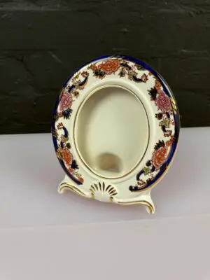 Masons Ironstone Blue Mandalay Free Standing Oval Photo Frame 18 cm x 15 cm