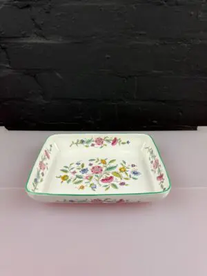 Minton Haddon Hall Rectangle Vegetable Serving Dish 8.75" x 6.75"