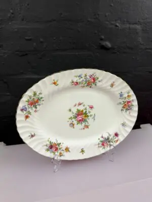 Minton Marlow Oval Carving Serving Platter Plate 12.5" x 9.75" 2 Available