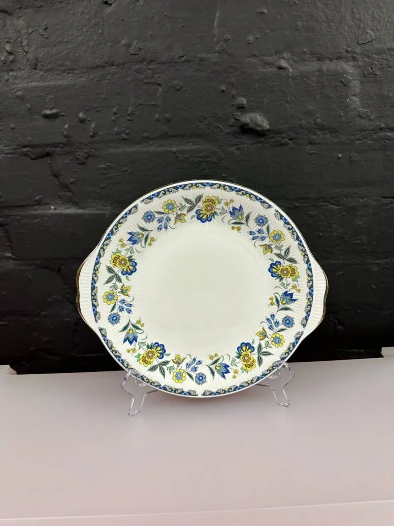 Paragon / Royal Albert Comtessa Eared Cake / Bread Plate 10.5" Wide