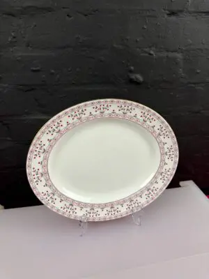 Royal Crown Derby Brittany A.1229 Oval Carving Serving Platter Plate 32.8 cm