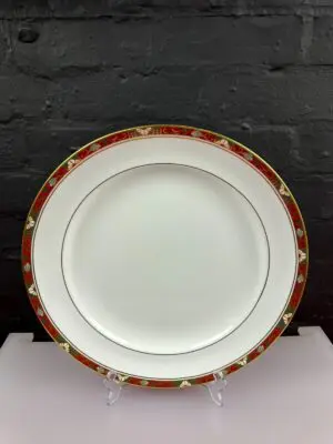 Royal Crown Derby Cloisonne Round Carving Serving Platter Charger Plate 14" (5)