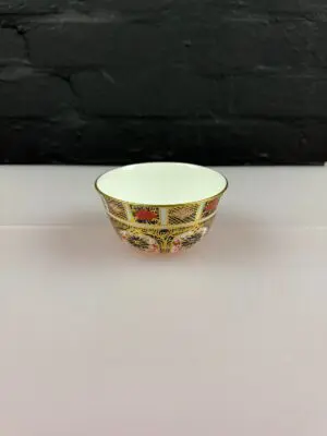 Royal Crown Derby Old Imari 1128 Open Sugar Bowl 10.5 cm x 5.4 cm XXXVI 1973 1st