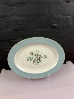 Royal Doulton Rose Elegans Oval Carving Serving Platter Plate 33.5 cm x 25.5 cm