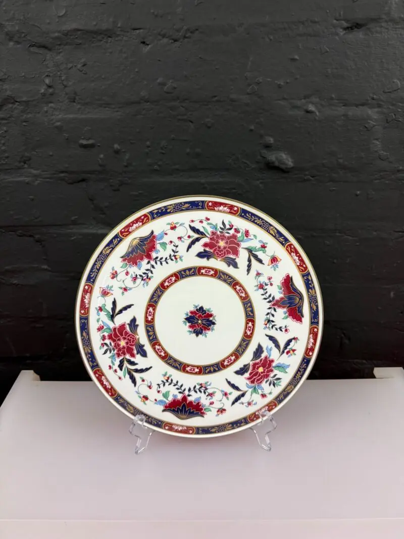 Royal Worcester Prince Regent Domed Cake / Gateau Plate /Stand 28 cm Wide