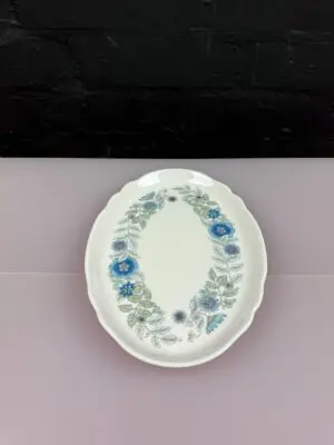 Wedgwood Clementine Oval Tray 9.5" x 6.75" 2 Available