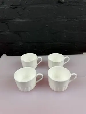 Wedgwood Colosseum Replacement Tea Cups Set of 4