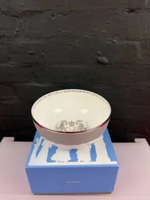 Wedgwood Queen Elizabeth II Diamond Jubilee Fruit Salad Serving Bowl 20.5 cm
