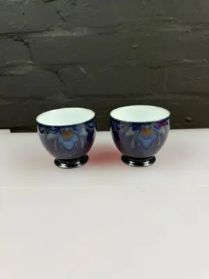 2 x Denby Baroque Open Sugar Bowls 1st Quality