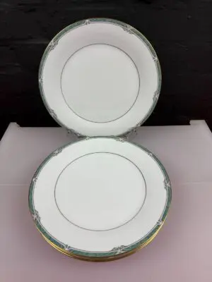 4 x Noritake Glenabbey P586 Dinner Plates 10.5" Wide 2 Sets Available