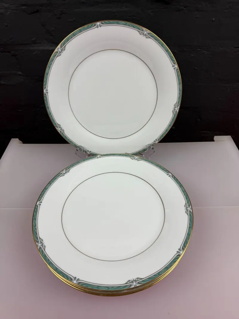 4 x Noritake Glenabbey P586 Dinner Plates 10.5" Wide 2 Sets Available