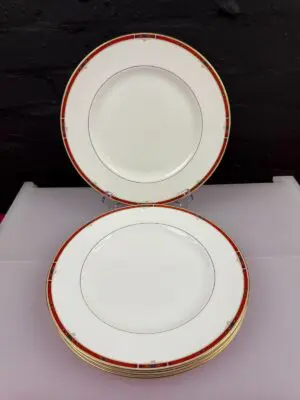 4 x Wedgwood Colorado Large Dinner Plates 27.5 cm Wide 2 Sets Available