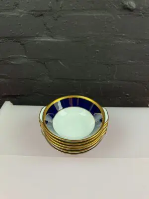 6 x Legacy by Noritake Valhalla 2799 Lugged Cereal Bowls 6.5" 2 Sets Available