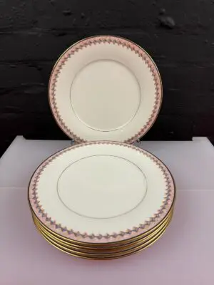 6 x Noritake Momentum 7734 Dinner Plates 27 cm Wide Set