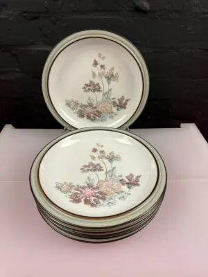 Denby Romance Dinner Plates 25.5 cm ( 10" ) Wide Set of 6