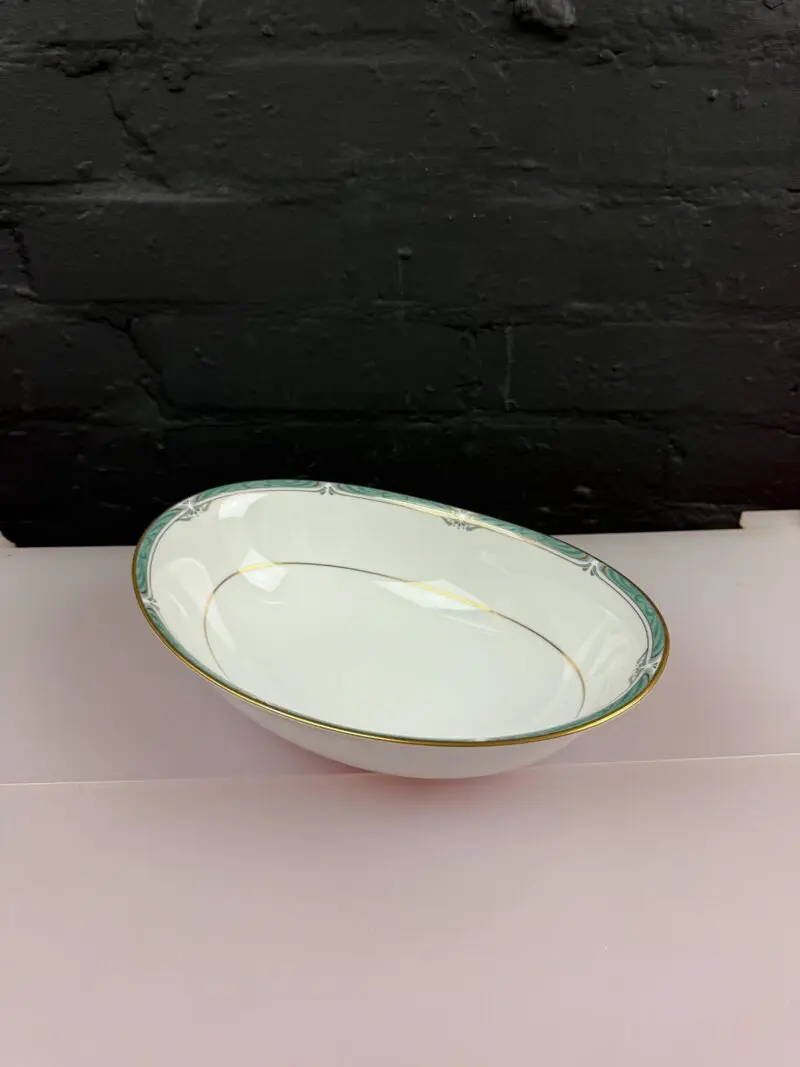 Noritake St Lawrence Glenabbey Oval Open Vegetable Serving Dish 25.5 cm x 17.5