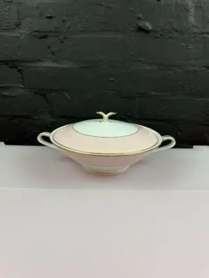 Noritake Stratford 5652 Round Covered Lidded Vegetable Serving Dish Tureen