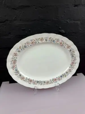Paragon Meadowvale Large Oval Carving Serving Platter Plate 38.5 cm x 30 cm