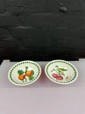 Portmeirion Pomona Cereal Bowls 6.75" Wide Set of 2