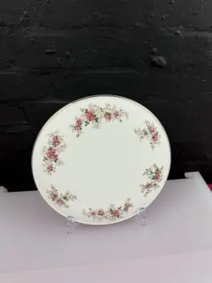 Royal Albert Lavender Rose Domed Cake / Gateau Plate / Stand 11" 28 cm Wide