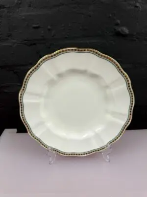 Royal Crown Derby Carlton Green A.1302 Dinner Plate 27 cm Wide LVII 1994