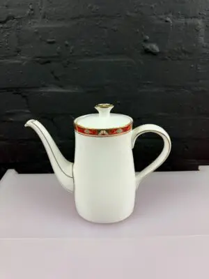 Royal Crown Derby Cloisonne Large 2 Pint Coffee Pot 1st Quality LIV 1991