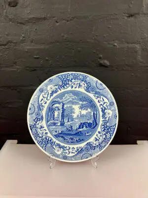 Spode Blue Italian Cake / Gateau Stand Plate 11.5" Wide 3 Available