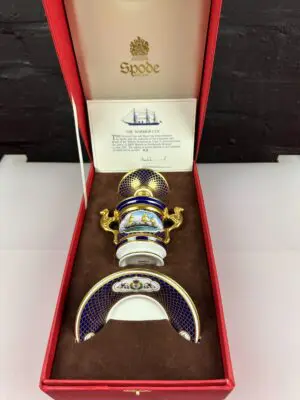 Spode Maritime The Warrior Cup and Saucer Limited Edition 143 of 500 HMS Boxed