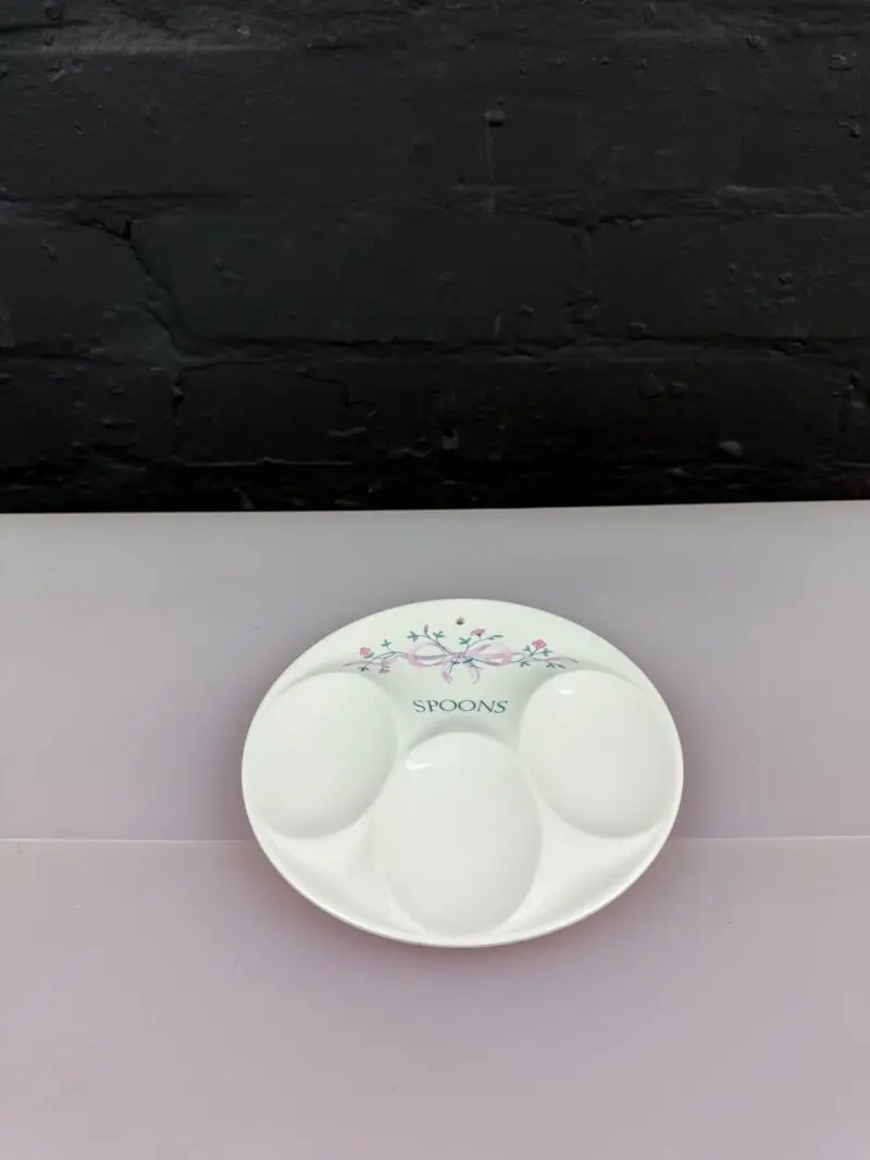 Vintage Johnson Bros Eternal Beau Cloverleaf Melamine Spoon Rest