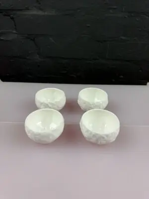 Wedgwood Countryware Small Sugar Bowls Dipping Sauce Pots 7 cm x 4.5 cm Set of 4