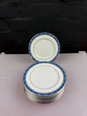 10 x Royal Doulton Atlanta H5237 Tea / Side Plates 17 cm Wide Set