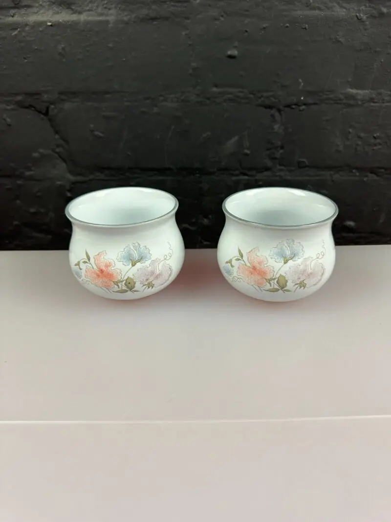 2 x Denby Encore Open Sugar Bowls 1st Quality 3 Sets Available