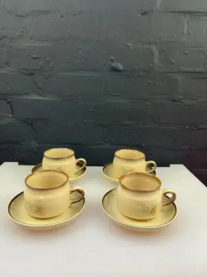4 x Denby Memories / Images Tea Cups and Saucers 3 Sets Available