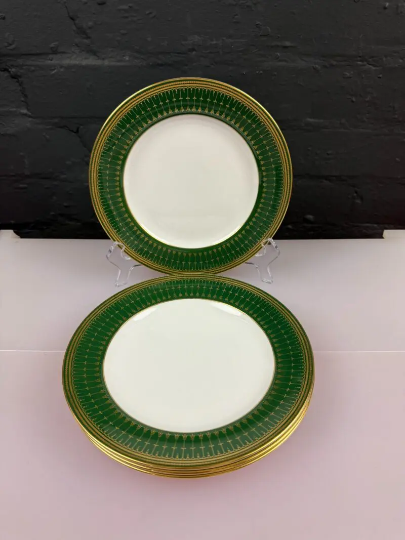 4 x Spode Royal Windsor Salad Plates 20.5 cm Wide 2 Sets Available