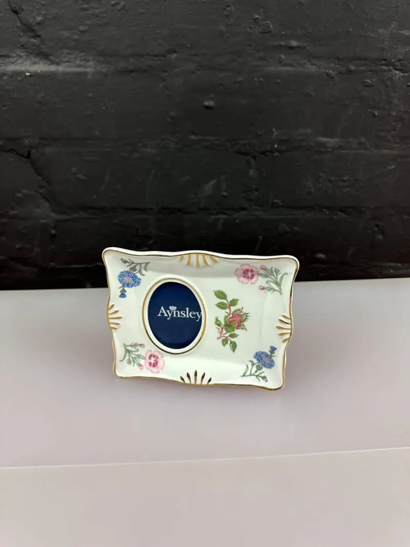 Aynsley Wild Tudor Bone China Photo Frame 13.5 cm x 11 cm