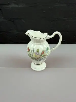 Aynsley Wild Tudor Fine Bone China Windsor Jug 5" High