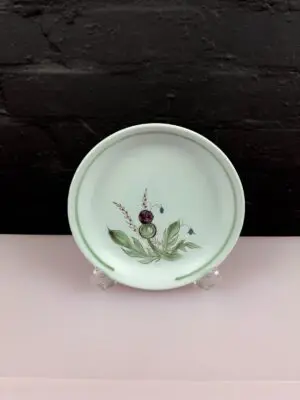 Buchan Pottery Thistle Pattern Tea / Side Plate 7" Wide