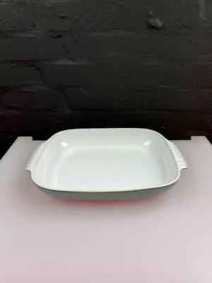 Denby Regency Green Handled Roasting Vegetable Serving Dish 14.25" x 9.75"