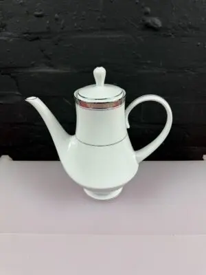 Noritake Legacy Platinum 4281 Coffee Pot 2 Pints 2 Available