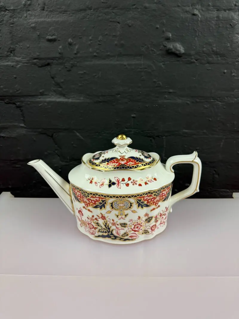 Royal-Crown-Derby-Japan-Kings-Pattern-Oval-Large-Tea-Pot-25-Pints-New-MMI-2001-227051893162 Royal Crown Derby Japan Kings Pattern Oval Large Tea Pot 2.5 Pints New MMI 2001